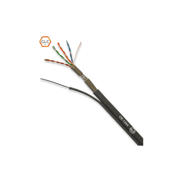 CE-1051 - CABLE UTP CAT 5E EXTERIOR C/PORTANTE ACERO X 305MTS GLC MAX(DOBLE VAINA) - Image 2