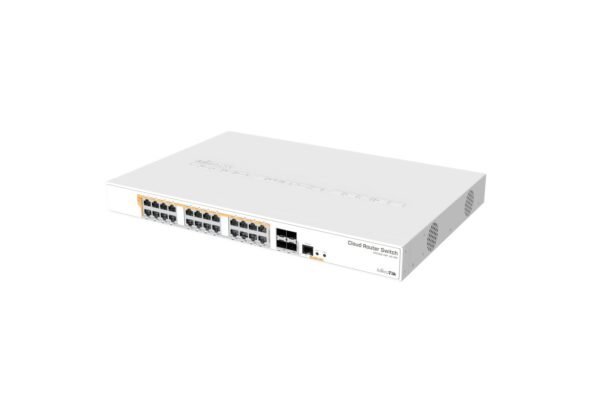 CRS328-24P-4S+RM   MIKROTIK SWITCH 24ETH GB POE DE 500W + 4 PTOS SFP+10GB