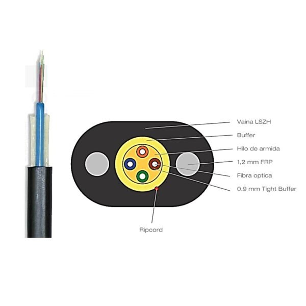 CABLE OVAL 6 CORES CTO SPAM 80 SM G657A1 x1000mts (copia)