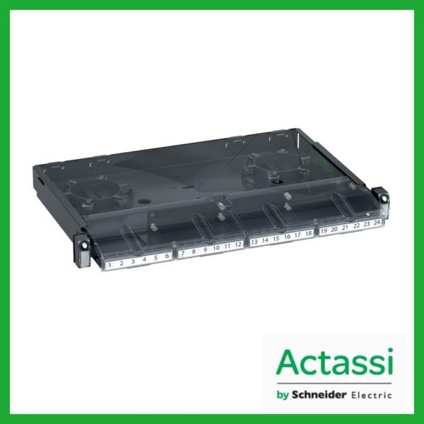 VDIG150991V2 - ACTASSI SCHNEIDER - PATCH PANEL FIBRA OPTICA EVOLUTION19" 1U8 PZA96,02 1